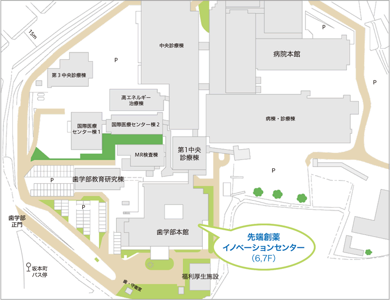 先端創薬イノベーションセンター（6,7F）